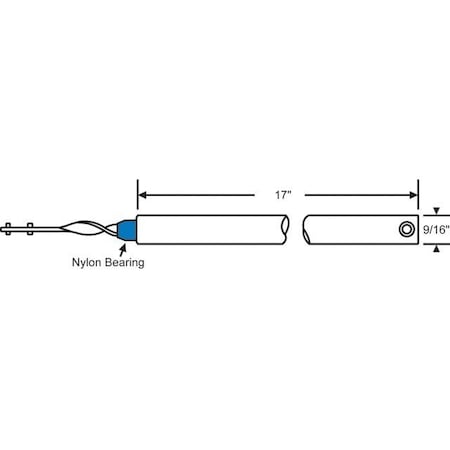 Strybuc 17in Tilt Tube Balance 85-17B